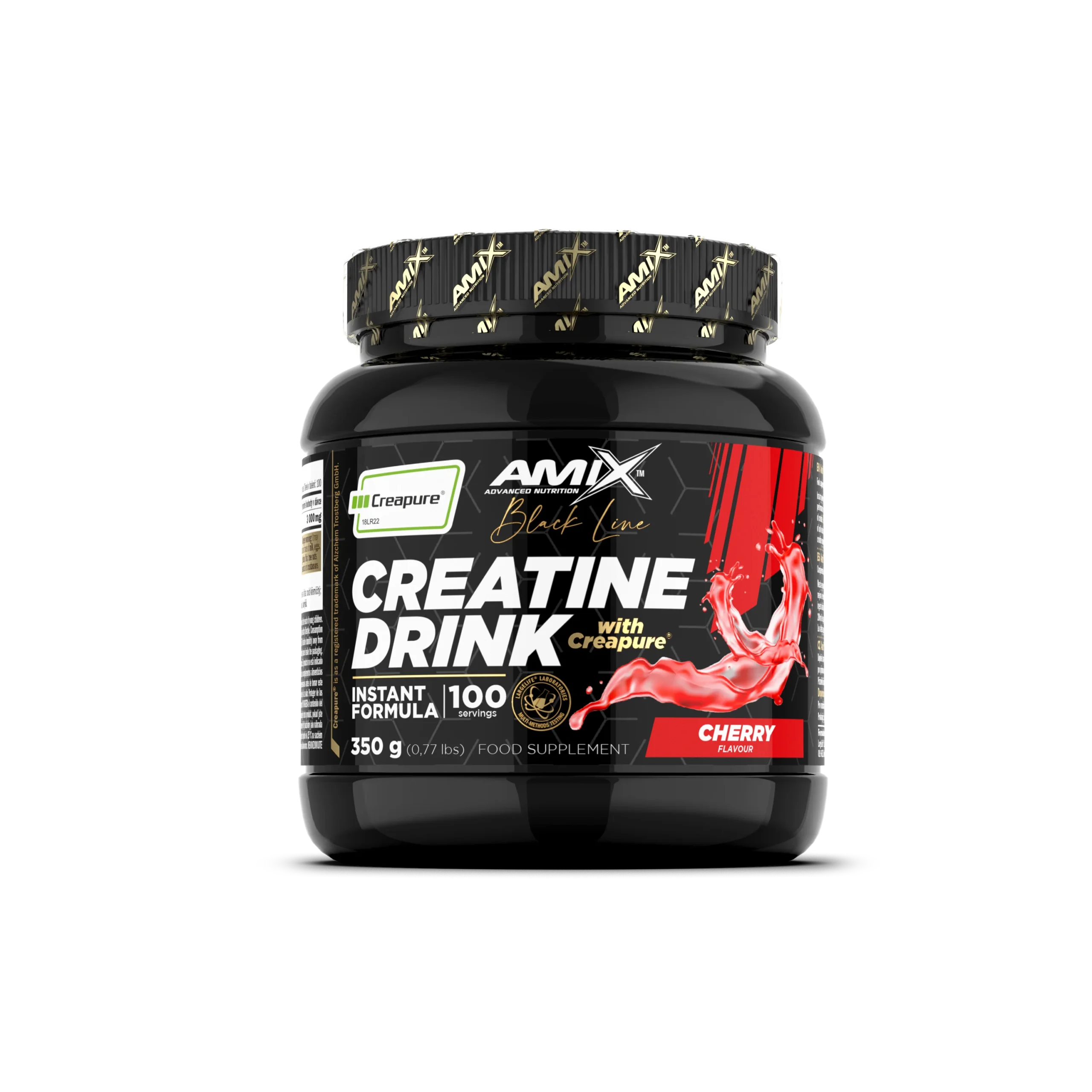 AMIX BLACK CREATINE CREAPURE DRINK 350GR CEREZA