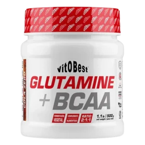 Glutamine+BCAA (Polvo) 500g Vitobest Cola